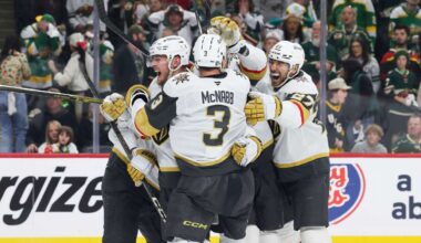 Barbashev scores in OT, Golden Knights beat Wild 4-3 in Game 4 to even first-round series