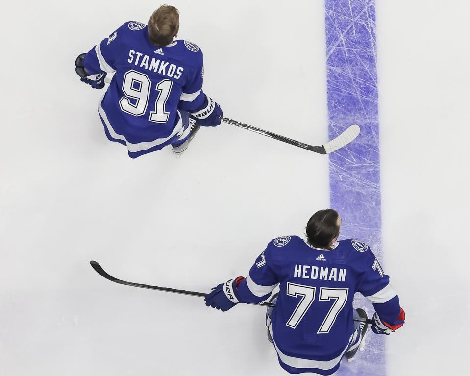 Steven Stamkos Victor Hedman Tampa Bay Lightning