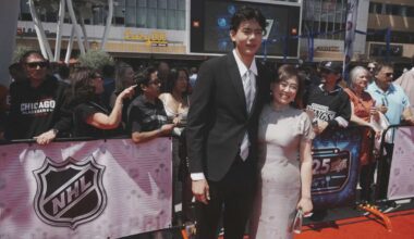 Simon Wang becomes highest-drafted player born in China, going 33rd to Sharks in NHL draft