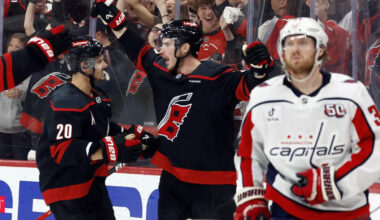 Hurricanes defeat Capitals 4-0, take 2-1 series lead in game 3