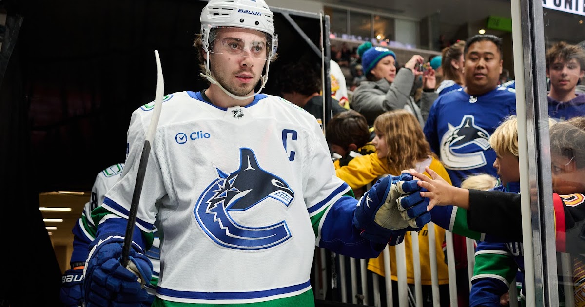 Quinn Hughes Trending in Direction of Leaving Vancouver: Insider