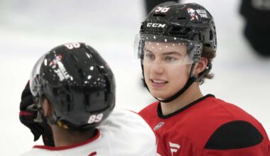 A more comfortable Connor Bedard is hoping to put together a big second season with the Blackhawks