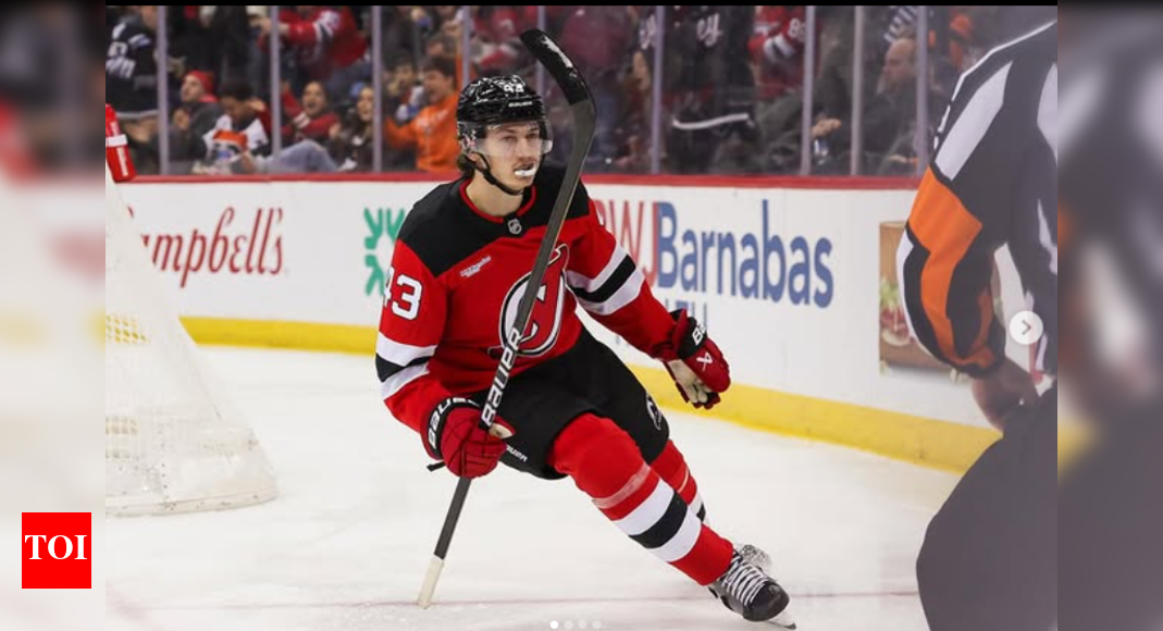 Injury crisis for the New Jersey Devils as Luke Hughes leaves briefly, but Brendan Dillon and Cody Glass exit in the game 1 loss to the Carolina Hurricanes | NHL News