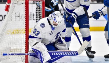 Lightning drop middle game of road trip, 6-4 to Utah