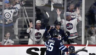 Scheifele, Connor lead Jets to 2-1 win over Blues for 2-0 series lead