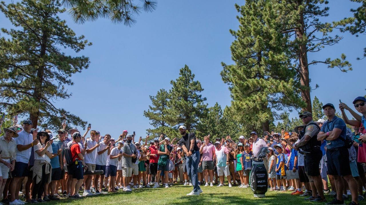 Former NHL player Joe Pavelski wins the American Century celebrity golf event