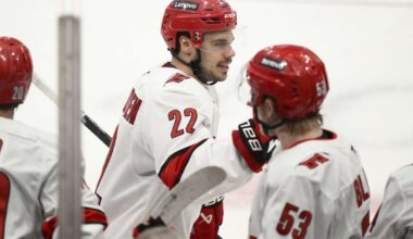 Jaccob Slavin scores in OT as the Hurricanes beat the Capitals in Game 1 of their 2nd-round series