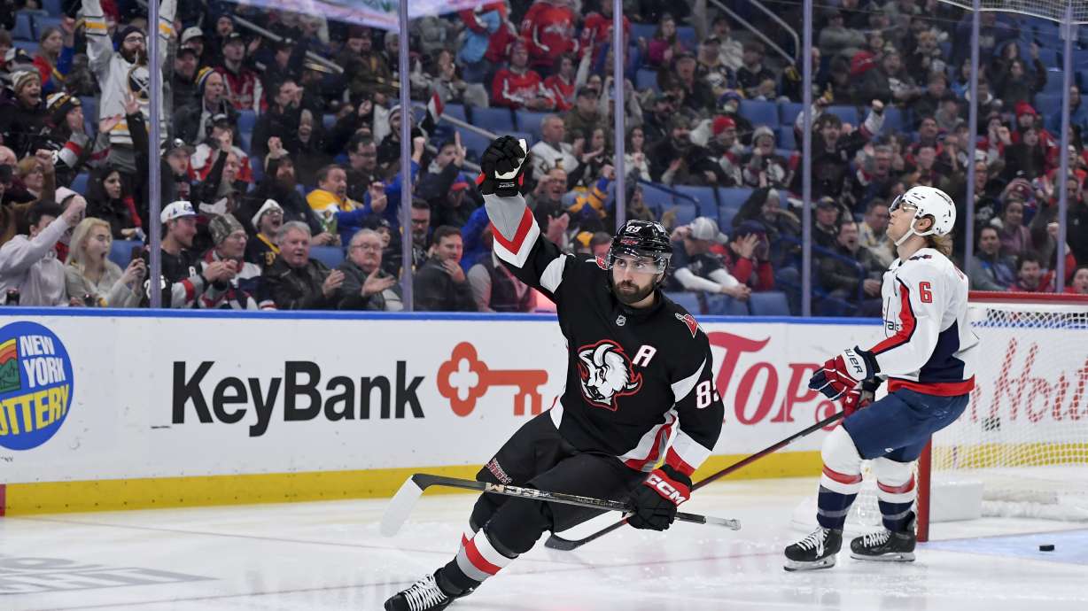 Tuch, Peterka score in shootout to lift Sabres over Capitals 4-3