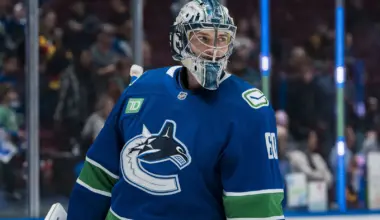 Evidence Shows Vancouver Canucks Goalie Couldn't Be Happier About Arturs Silovs Being Traded