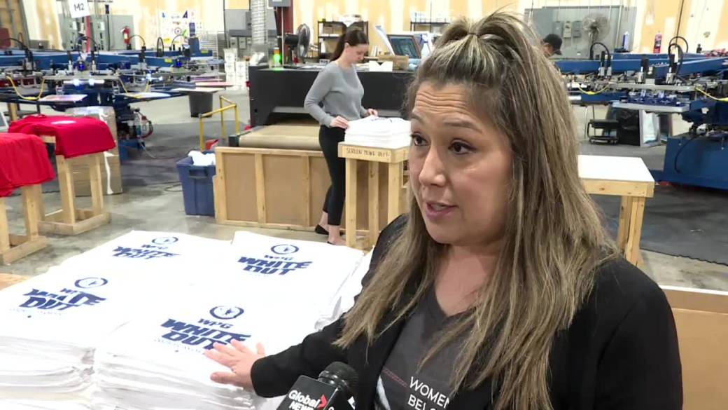 Click to play video: 'Winnipeg Jets playoff hype'