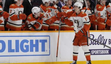 Zegras has big game on birthday and Gibson makes 33 saves to lead Ducks over Predators 4-1