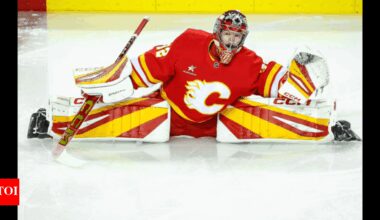 Dustin Wolf gets shoutout from Shania Twain after Calgary Stampede appearance | NHL News