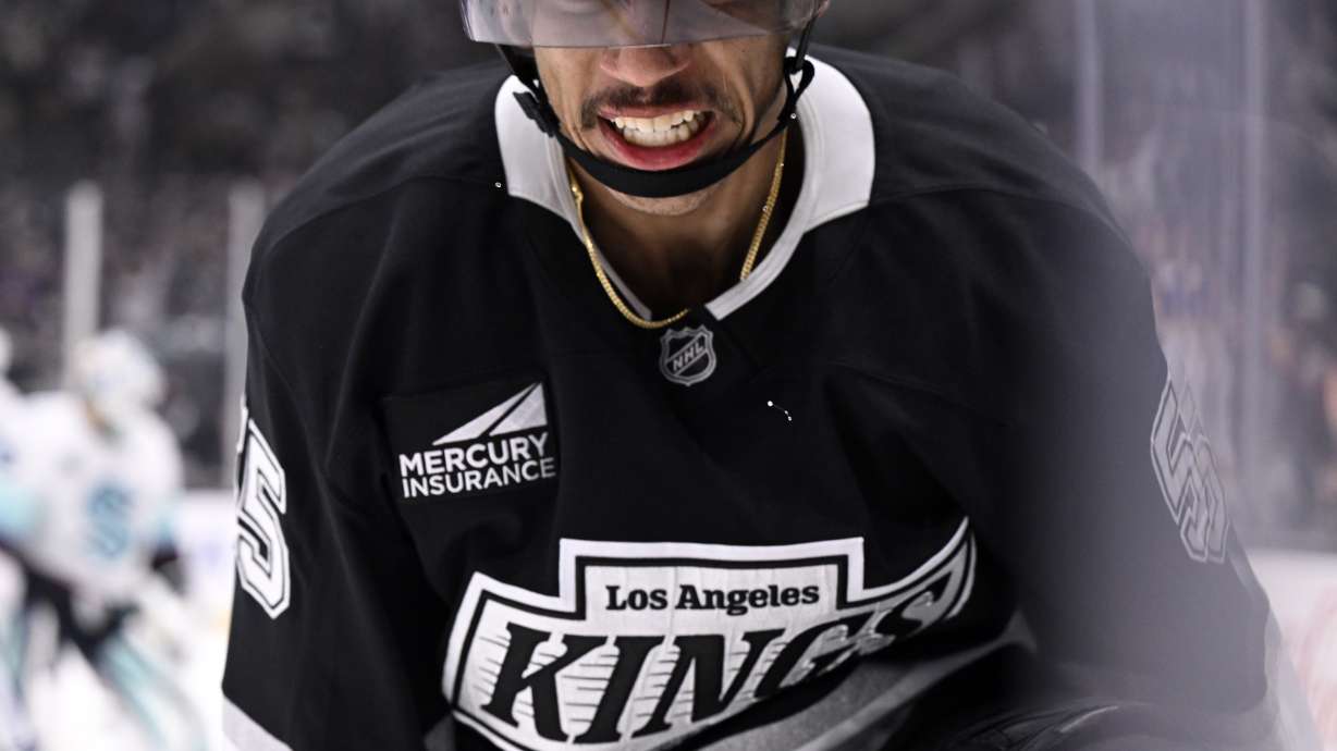 Byfield scores in 200th career game as Kings hold off Kraken for 2-1 win