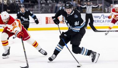 Utah Mammoth begin season on 3-game road trip; home opener Oct. 15 against Flames