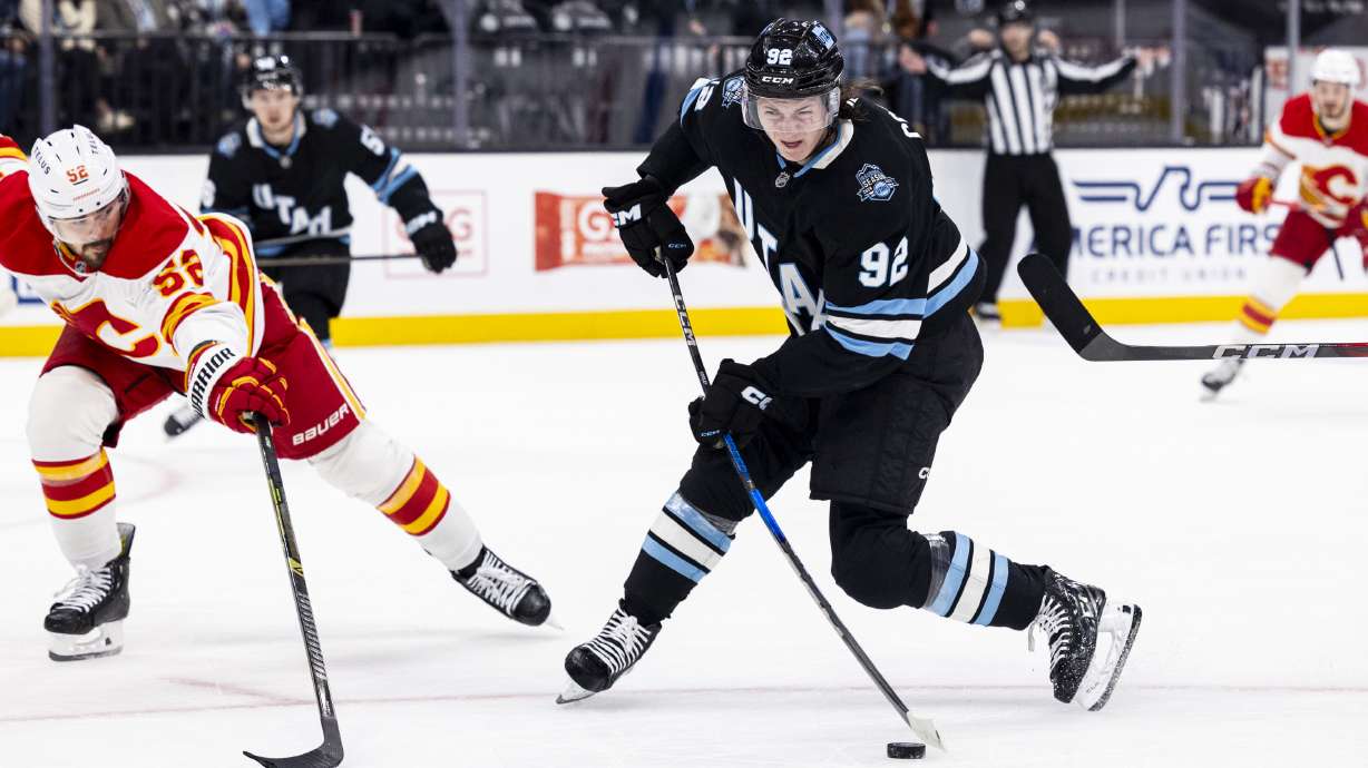 Utah Mammoth begin season on 3-game road trip; home opener Oct. 15 against Flames