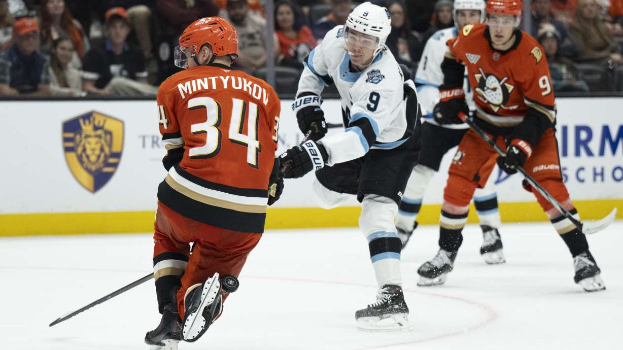 Utah Hockey Club comeback spoiled in OT in 5-4 loss to Ducks