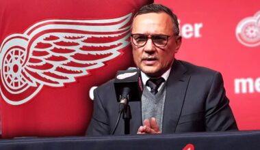 Steve Yzerman Red Wings GM