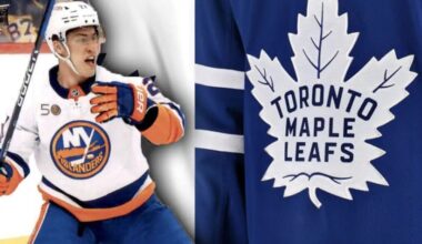 Anders Lee Maple Leafs