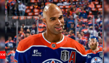 Fans melt over Darnell Nurse’s Wife’s wedding kiss post while the Edmonton Oilers might be planning his exit | NHL News