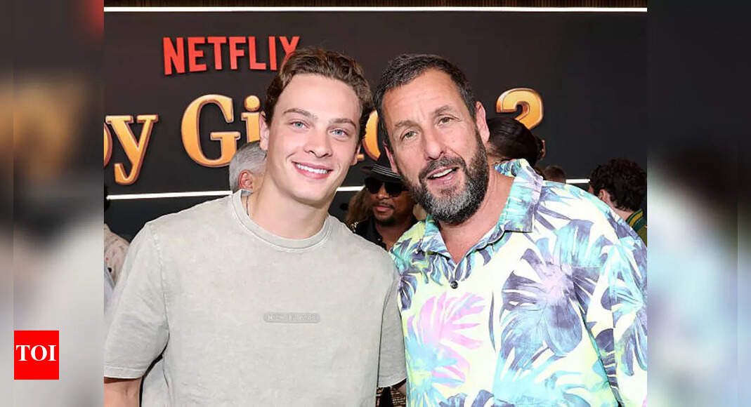 Boston Bruins draft choice James Hagens meets Adam Sandler after legendary draft night surprise | NHL News