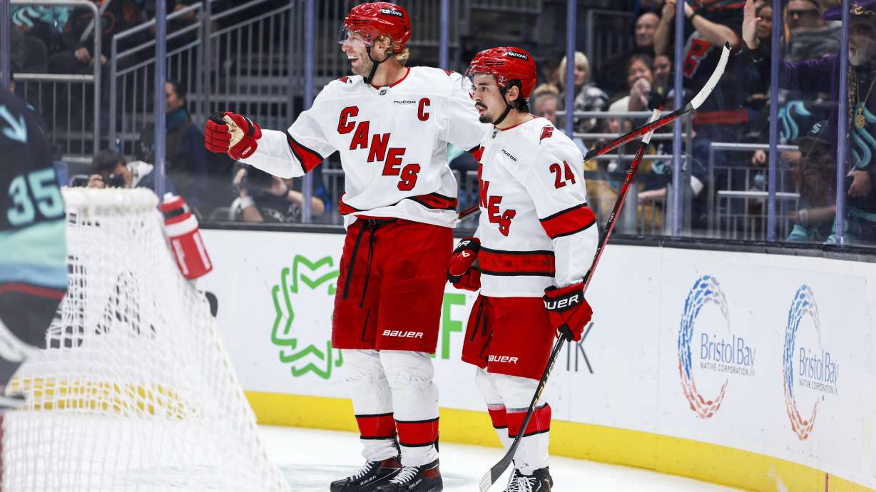 Jarvis stars as the Hurricanes beat the Kraken 4-1 for their 3rd straight win