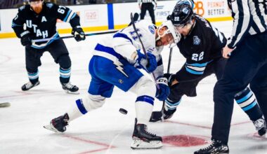 Tampa Bay was having a nice time in Utah — until the Hockey Club's 6-4 win