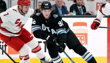 Utah Hockey Club's Logan Cooley is from Pittsburgh; he still cheered for Alex Ovechkin