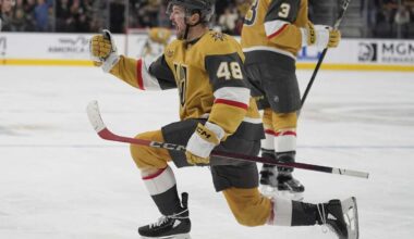 Hertl looking like the player the Golden Knights traded for last year