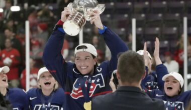 Gold medalist leads clinic, talks women's hockey on Utah Mammoth 'Girls' Hockey Day'