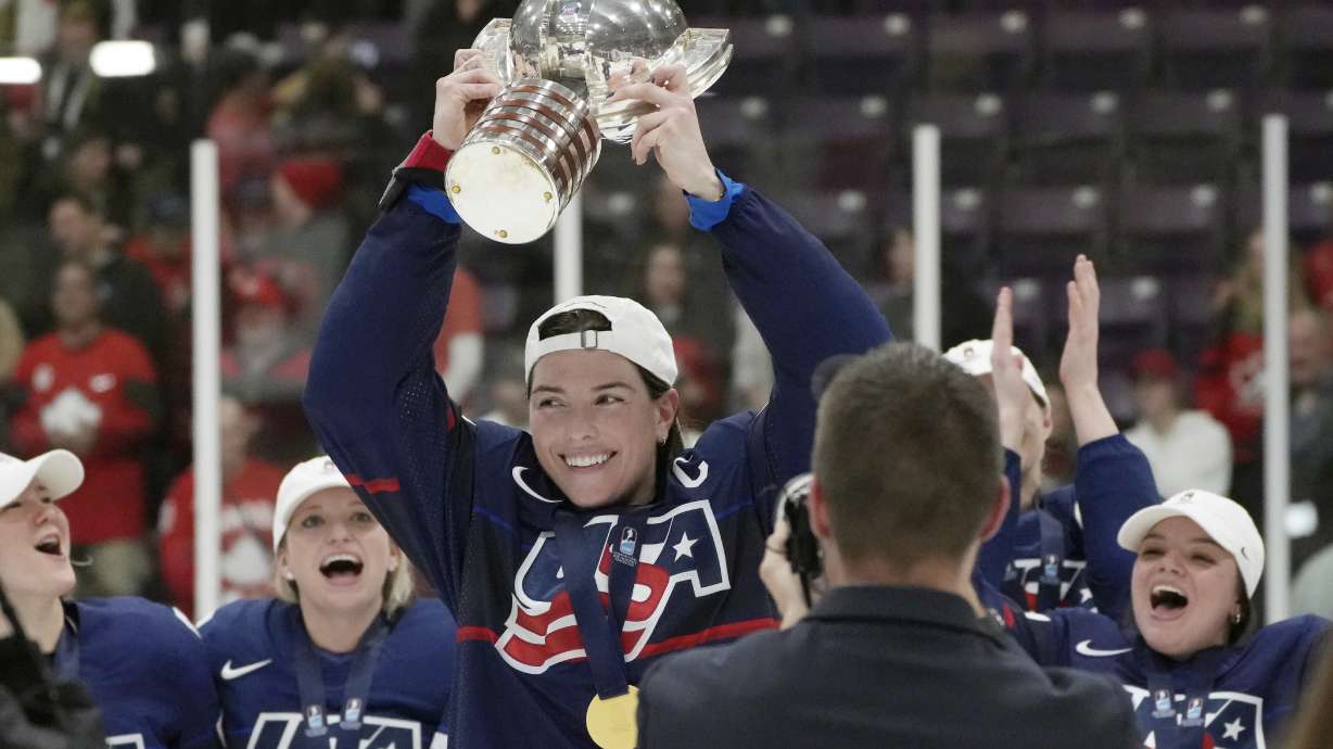 Gold medalist leads clinic, talks women's hockey on Utah Mammoth 'Girls' Hockey Day'