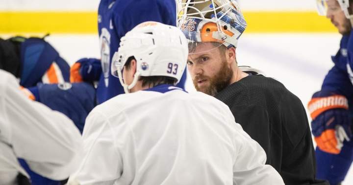 Oilers goalie Calvin Pickard confirmed to start Game 1 of series against Golden Knights - Edmonton