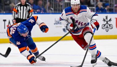 Rangers, Islanders battle in intense triple-overtime game