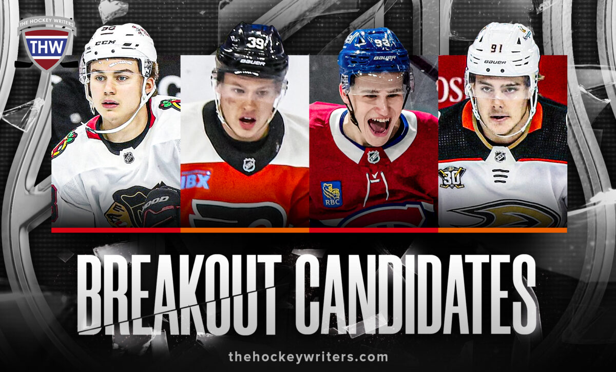 NHL Breakout Candidates Leo Carlsson, Connor Bedard, Matvei Michkov, and Ivan Demidov