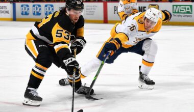 Penguins’ 2025-26 Schedule by Month: November