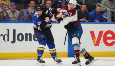 Game Recap: Colorado Avalanche sluggish in loss to St. Louis Blues