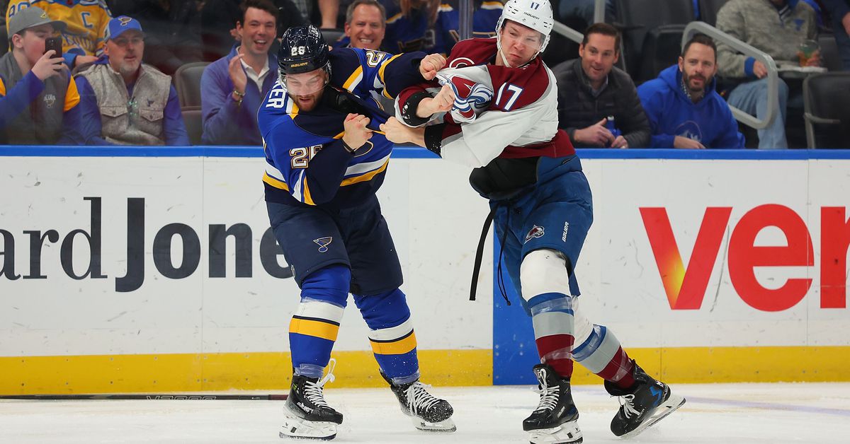 Game Recap: Colorado Avalanche sluggish in loss to St. Louis Blues