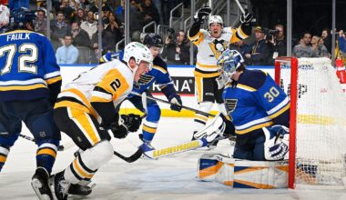 Pens Points: St. Louis wins 11 straight