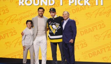 Penguins sign 2025 first-round pick Ben Kindel to entry-level contract