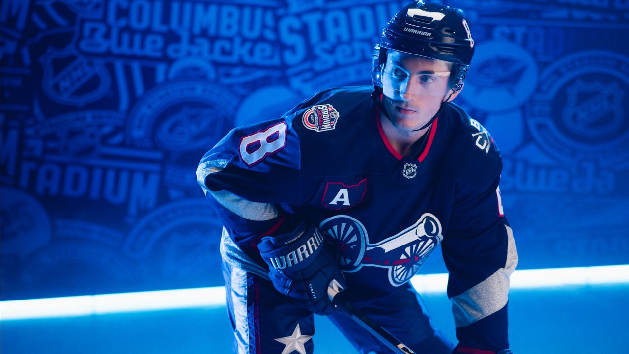 The uniforms for the 2025 Navy Federal Credit Union NHL Stadium Series have been unveiled.