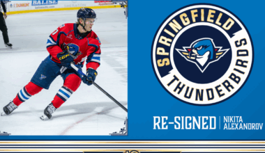 Springfield Thunderbirds | Blues Re-Sign Nikita Alexandrov to…