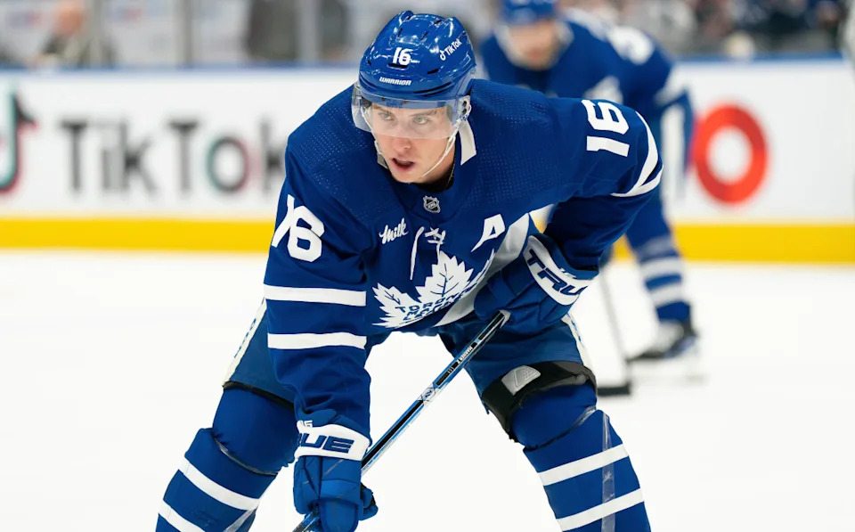Vegas Golden Knights forward Mitch Marner while still playing for the Toronto Maple Leafs.Nick Turchiaro-Imagn Images