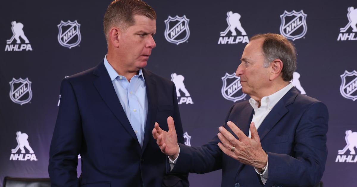 NHL's Gary Bettman, NHLPA's Marty Walsh preach harmony with labor deal, but agents lament concessions