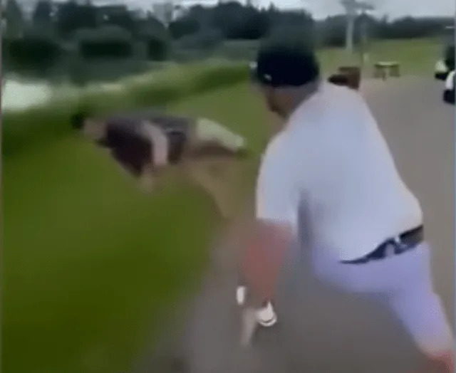 Tarnasky allegedly threw the other man multiple times — and landed several punches to his face.