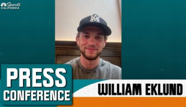 William Eklund discusses Sharks contract extension, future with team – NBC Sports Bay Area & California