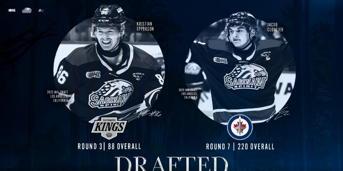 Epperson, Cloutier selected on second day of 2025 Upper Deck NHL Draft 