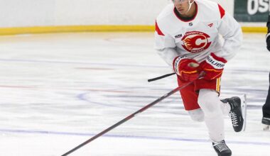 Still no jeans, but Zayne Parekh grinding this summer, looking to make the Calgary Flames