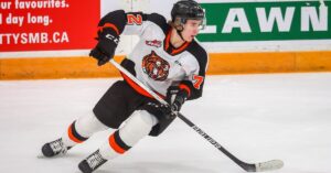 Gavin McKenna skating