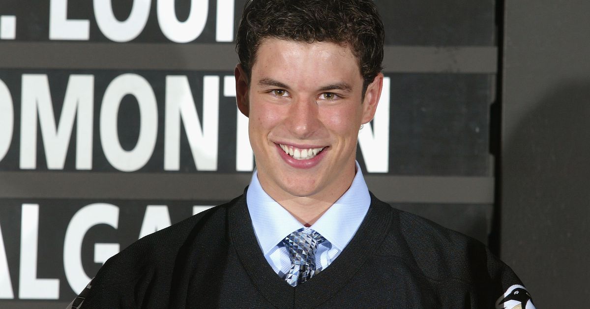 On this date in Penguins history: Sidney Crosby picked 1st overall in 2005 NHL Draft