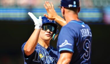 Ha-Seong Kim has eventful debut for Rays, including a potential injury