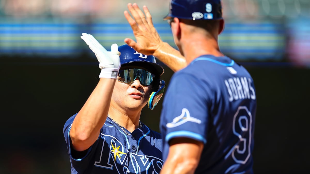 Ha-Seong Kim has eventful debut for Rays, including a potential injury